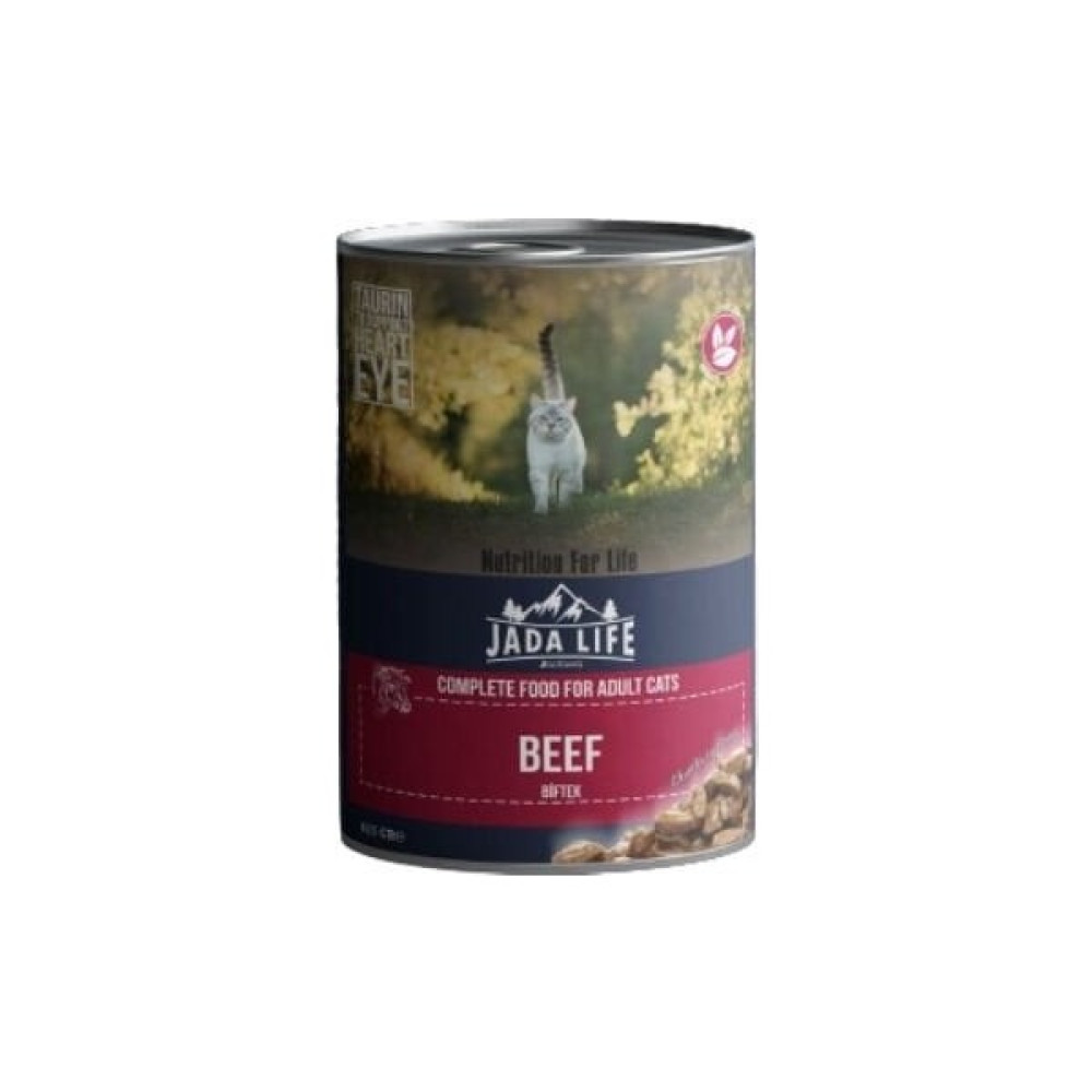 Jada Life Biftekli Parça Etli Yetişkin Konserve Kedi Maması 415 gr Evcil Hayvan Ürünleri Fiyatı