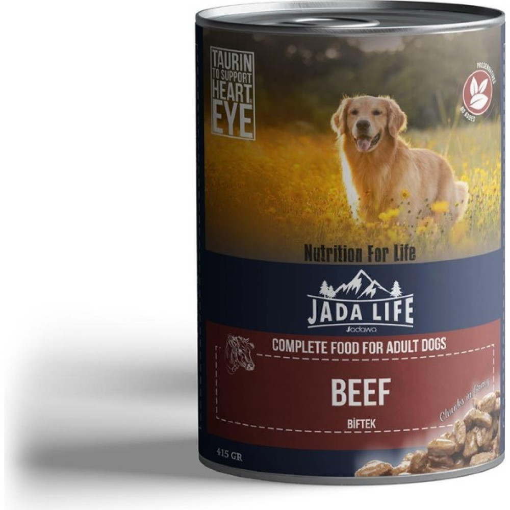Jada Life Dana Etli Yetişkin Köpek Konservesi 415 gr - 1 Evcil Hayvan Ürünleri Fiyatı