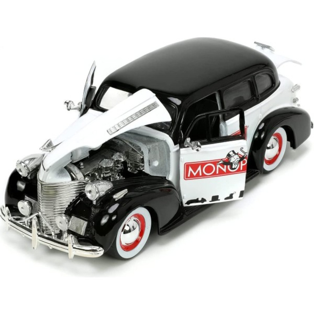JADA Mr. Monopoly 1939 Chevy Master 1:24 Ölçek Die Cast Metal Araç, Figürlü Oyun & Hobi Fiyatı