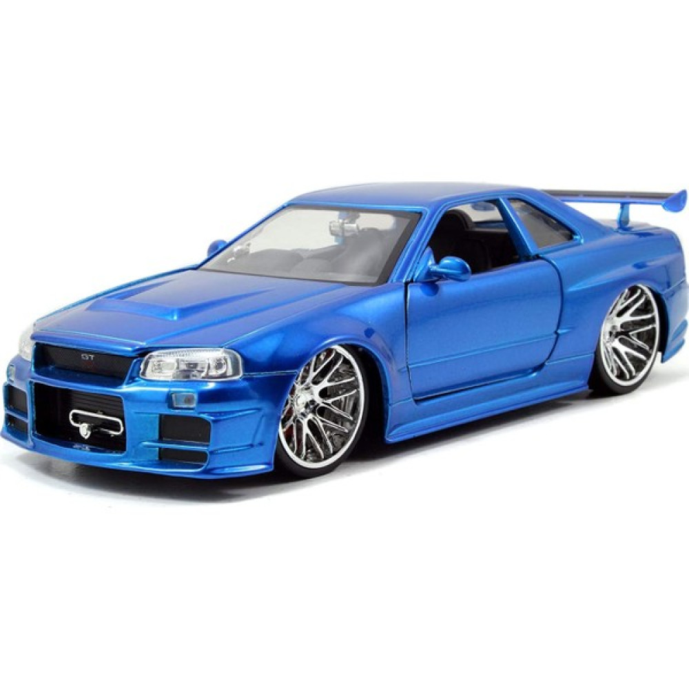 Jada Toys Hızlı ve Öfkeli Brian 2002 Nissan Skyline Gt-R 1:24 Ölçek Model Araba Oyun & Hobi Fiyatı