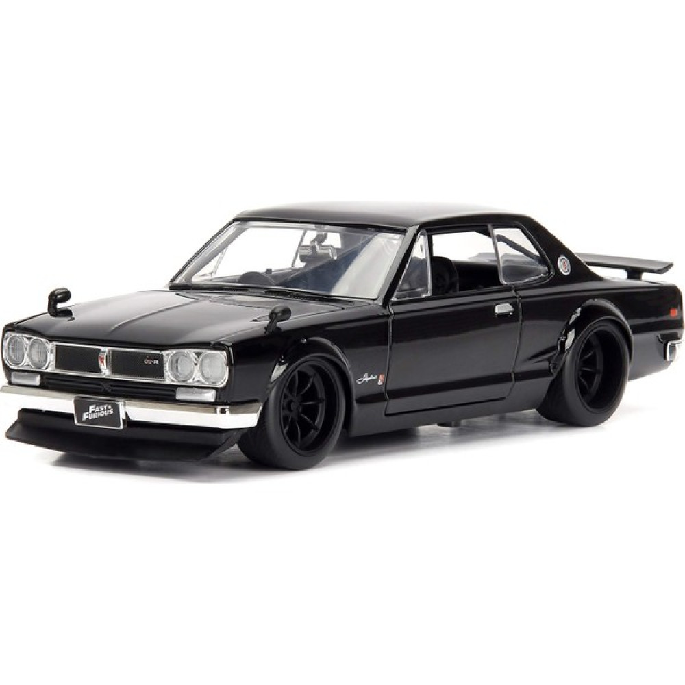 Jada Toys Hızlı ve Öfkeli,1:24 Brians's Nissan Skyline 2000 Gt-R Döküm Araba, Siyah (JA99686) Oyun & Hobi Fiyatı