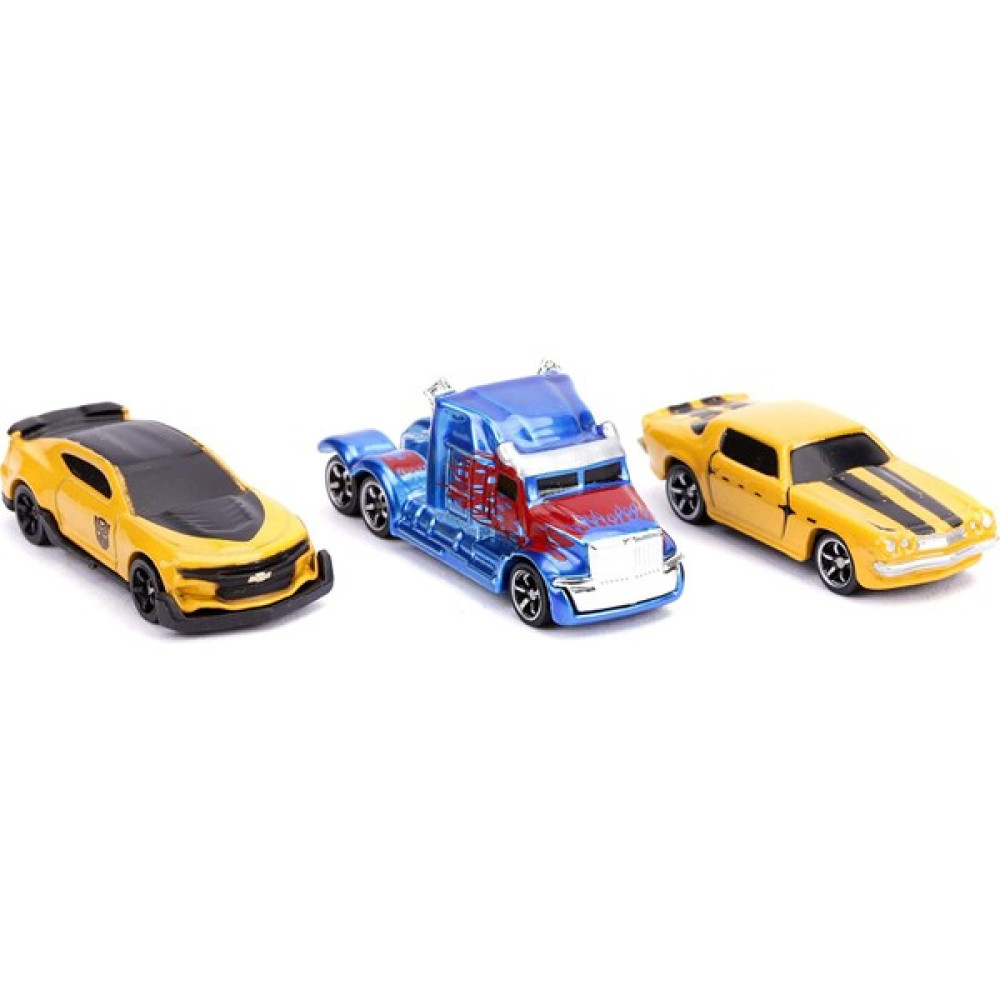 Jada Toys Jada, Transformers 3'lü Nano Oyuncak Araba Paketi, 4 Cm, 1:65 Ölçek, 2 x Bumblebee, 1 x Optimus Prime Oyun & Hobi Fiyatı