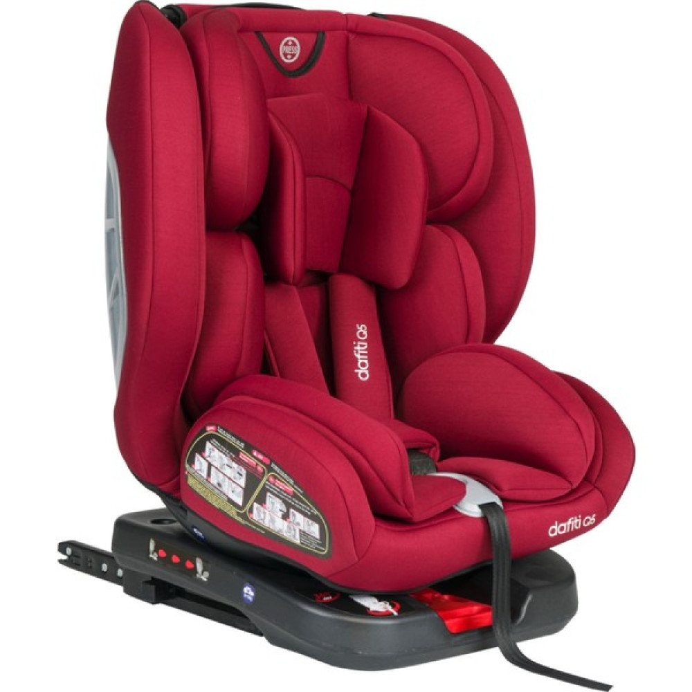 Jaffy Top Tether 360 Dönebilen Isofix'li Oto Koltuğu 0-36 kg Bebek Oto Koltuğu - Bordo Bebek Oto Koltuğu Fiyatı