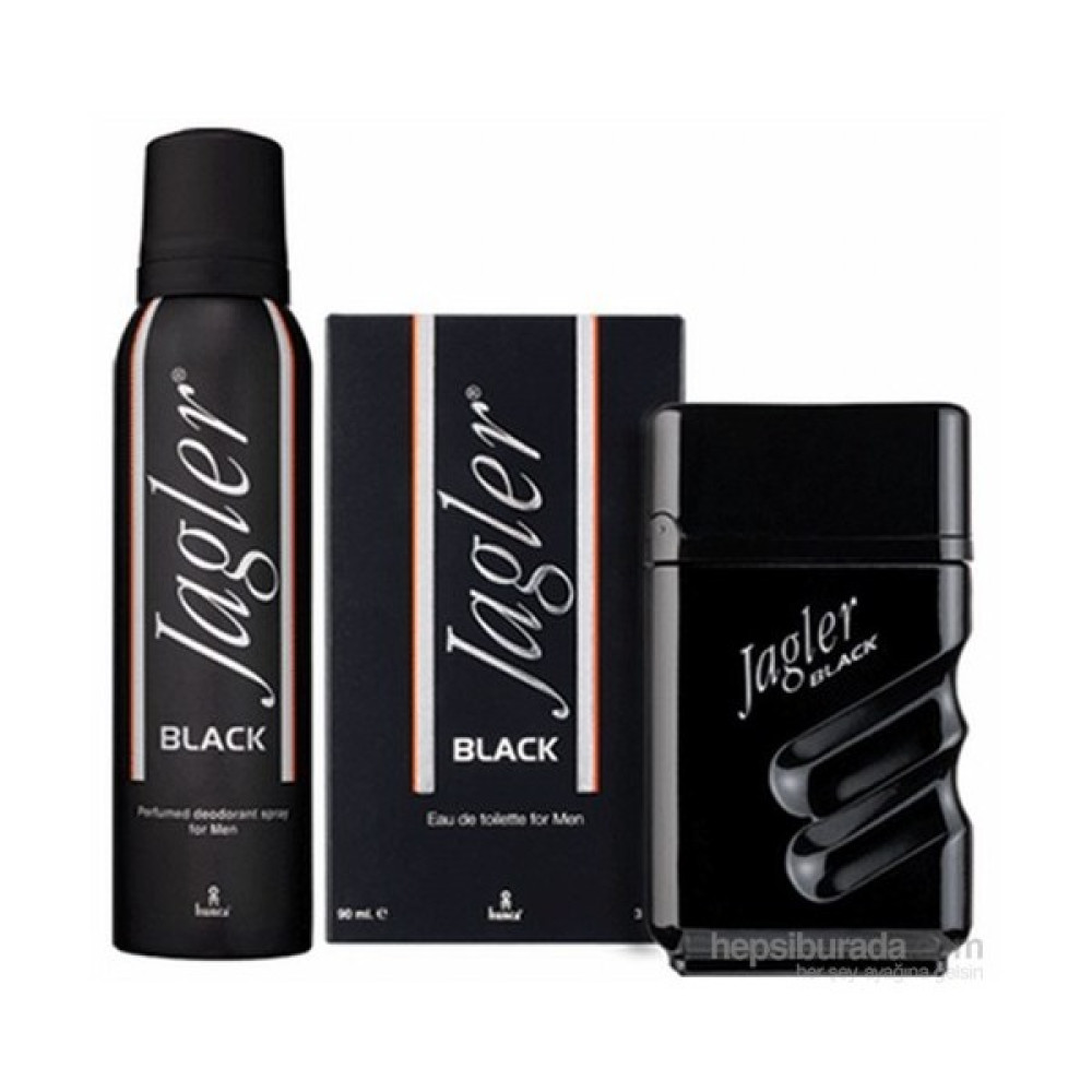 JAGLER Black Erkek Parfüm Seti 90 ml EDT + 150 ml Deodorant Erkek Parfümleri Fiyatı