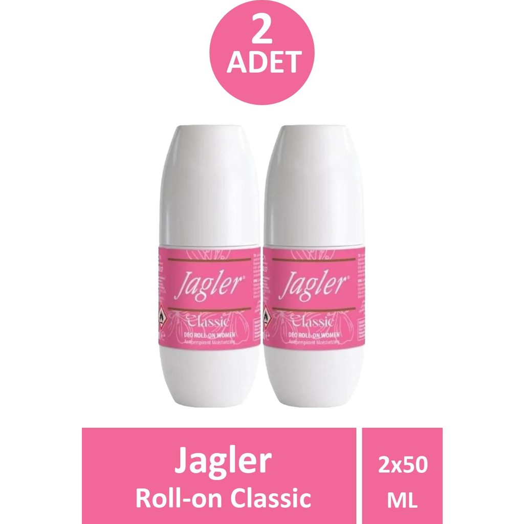 Jagler Classic Kadın Koltuk Altı Rollon 50 ml 2 Adet Koltuk Fiyatı