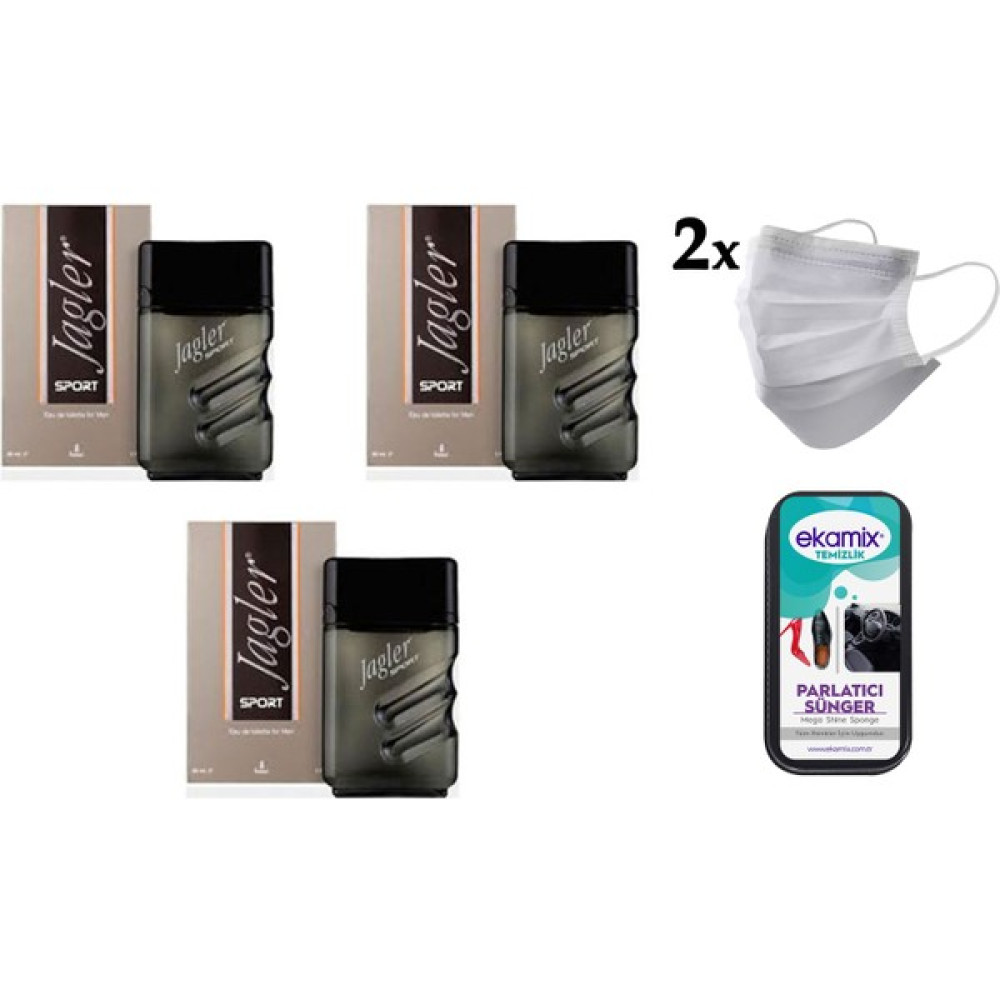 Jagler Sport Edt Parfüm 90 ml 3 Adet Erkek Parfümleri Fiyatı