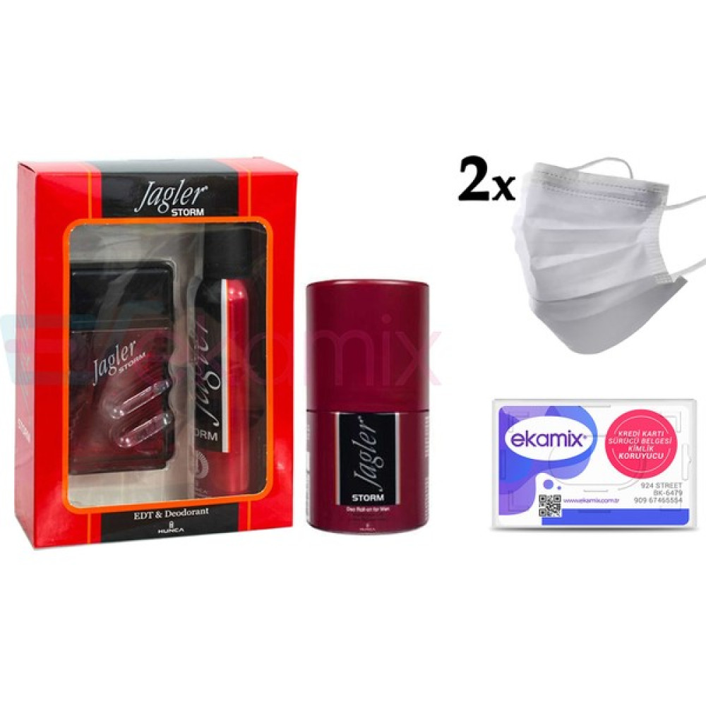Jagler Storm Set 90 ml Sport Rollon Erkek Parfümleri Fiyatı