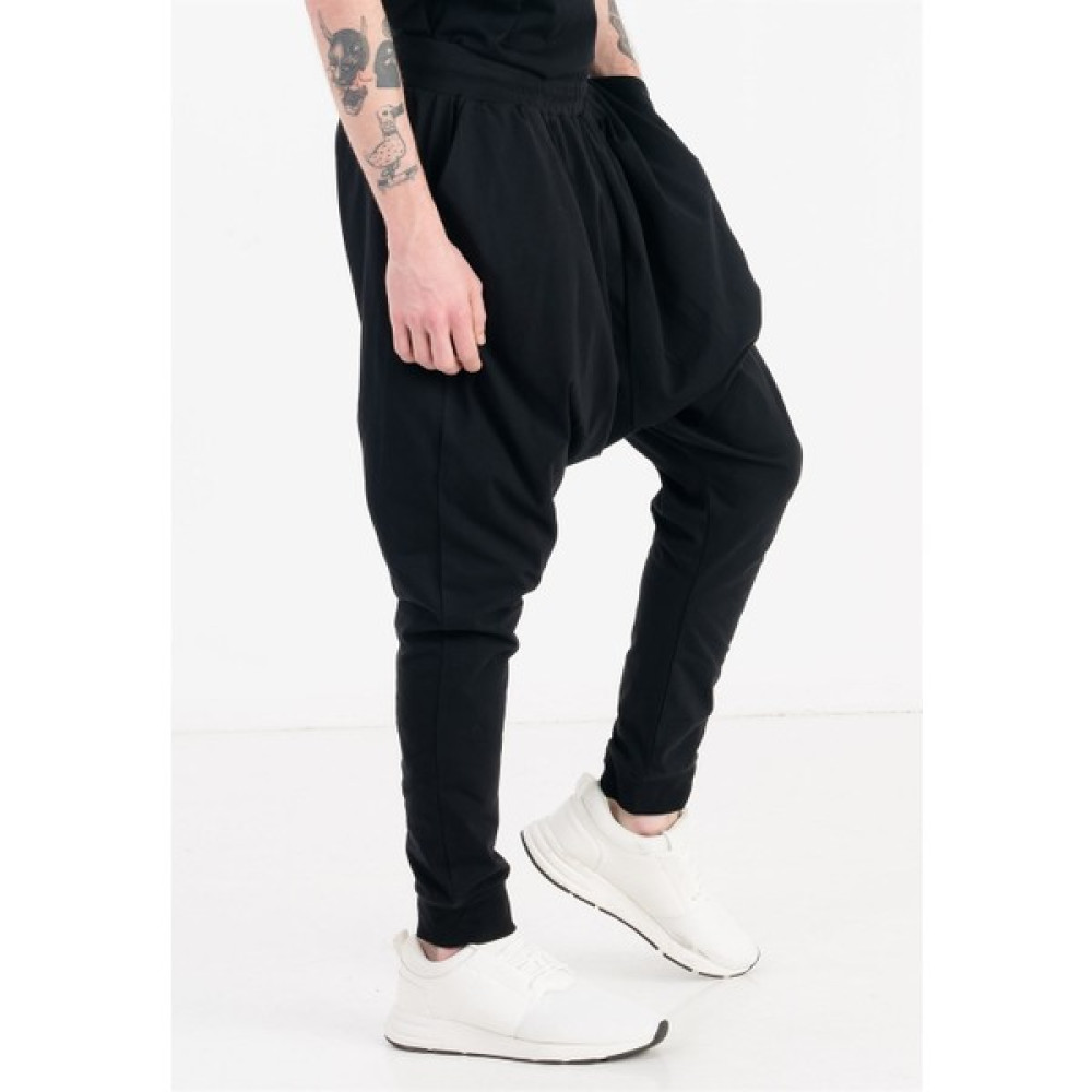 Jahr Marc Siyah Slim Fit Yanları Cepli Erkek Şalvar Eşofman Erkek Eşofman Fiyatı
