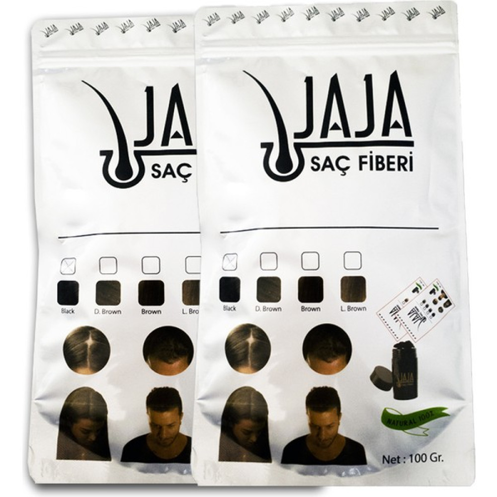 Jaja 200 Gr. Hair Fiber Saç Tozu Topik Koyu Kahve Saç Boyası Fiyatı