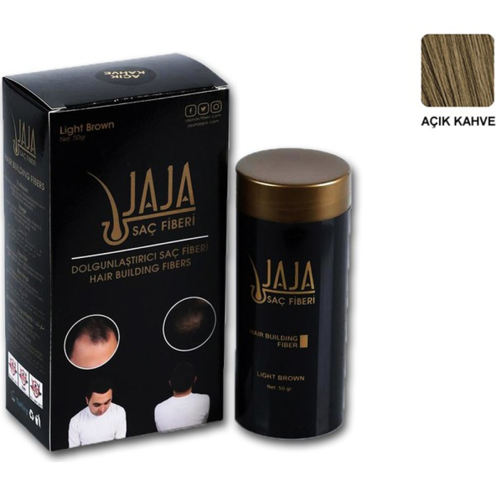 Jaja 50 gr Açık Kahve Saç Tozu Topik Yeni Üretim - AÇIK KAHVE Saç Boyası Fiyatı