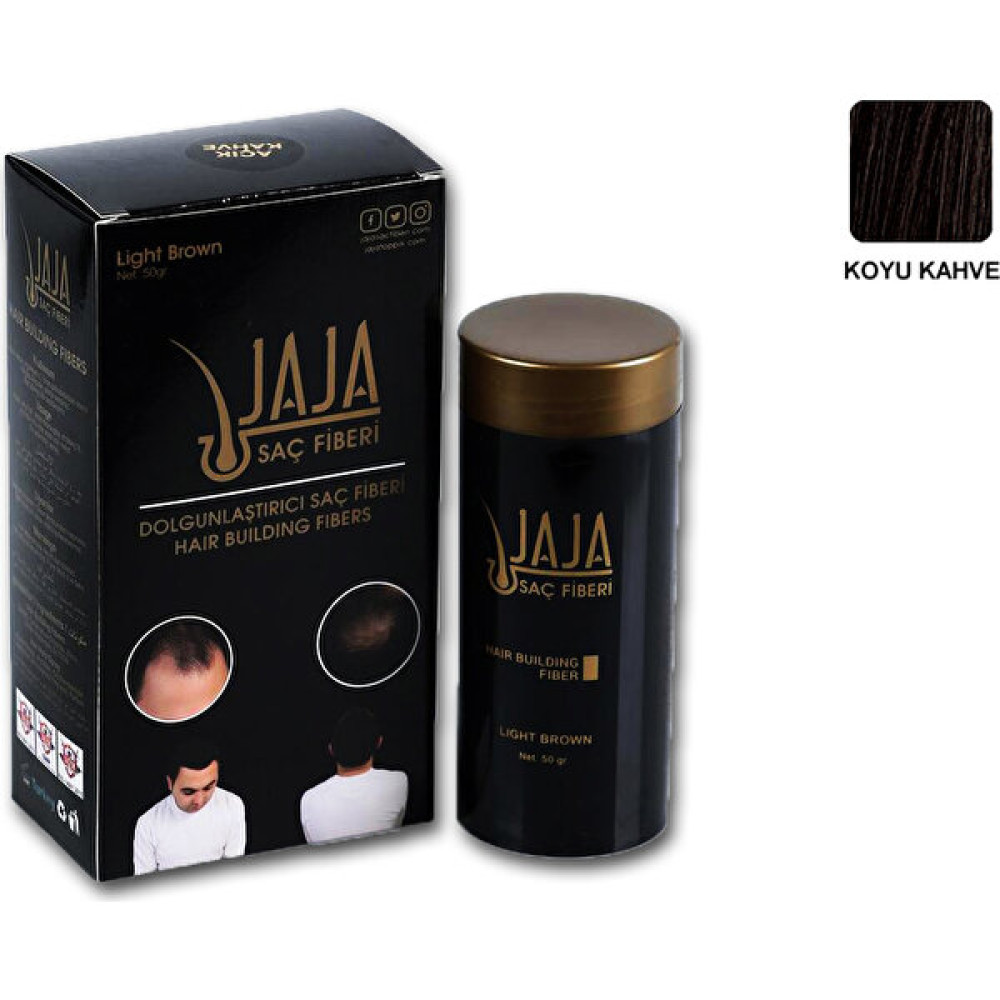 Jaja 50 gr Koyu Kahve Saç Tozu Topik Yeni Üretim Saç Boyası Fiyatı