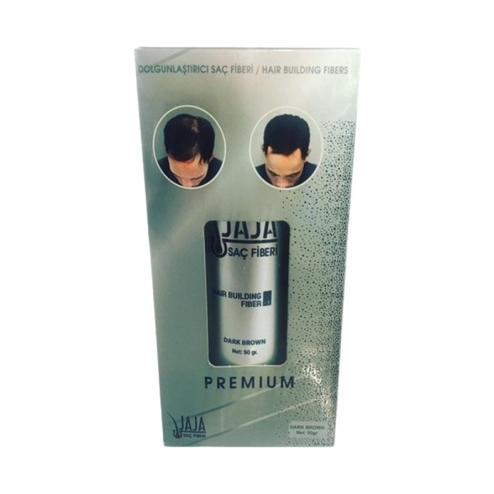 Jaja Premium Saç Fiber Dolgunlaştıran Koyu Kahve Seyrek Saç Kapatıcı Toppik Dark Brown Yoğun Keratinli Topic 50GR Saç Boyası Fiyatı