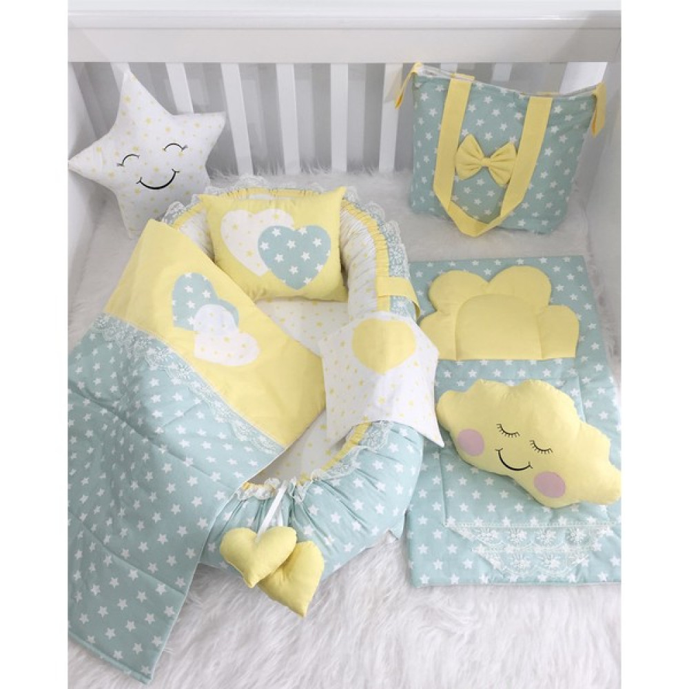 Jaju Baby Babynest Çanta Ve Alt Açmalı Lüx Baby Nest Set - Renkli Ana Kucağı ve Oto Koltuğu Fiyatı