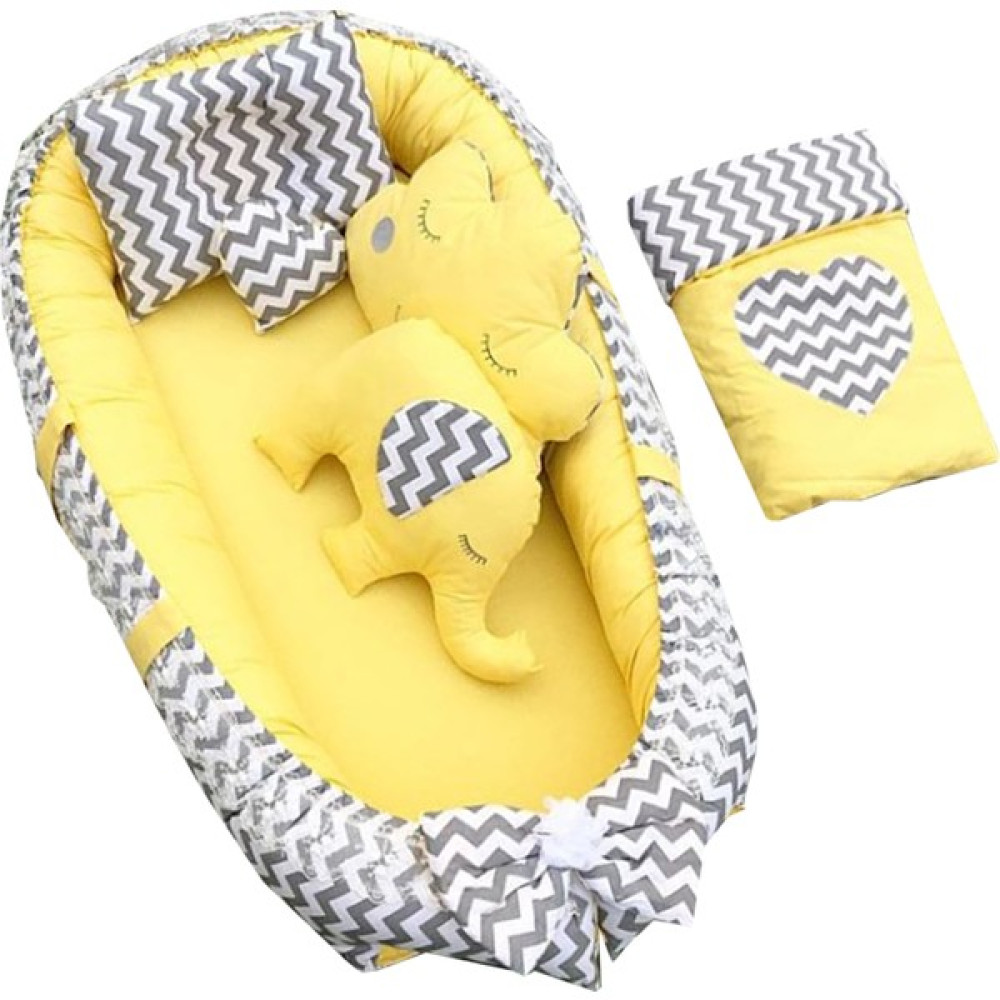 Jaju Baby Babynest Yeşil Yıldızlı Anne Yanı Lüx Tasarım Set Park Yatak / Oyun Parkı Fiyatı
