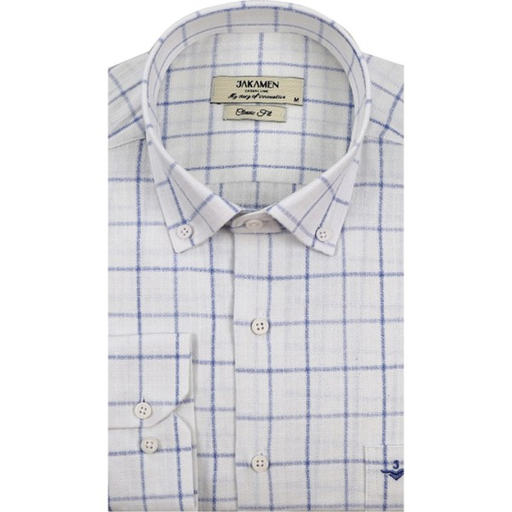 Jakamen Lacivert Classic Fit Erkek Gömlek Erkek Takım Elbise Fiyatı