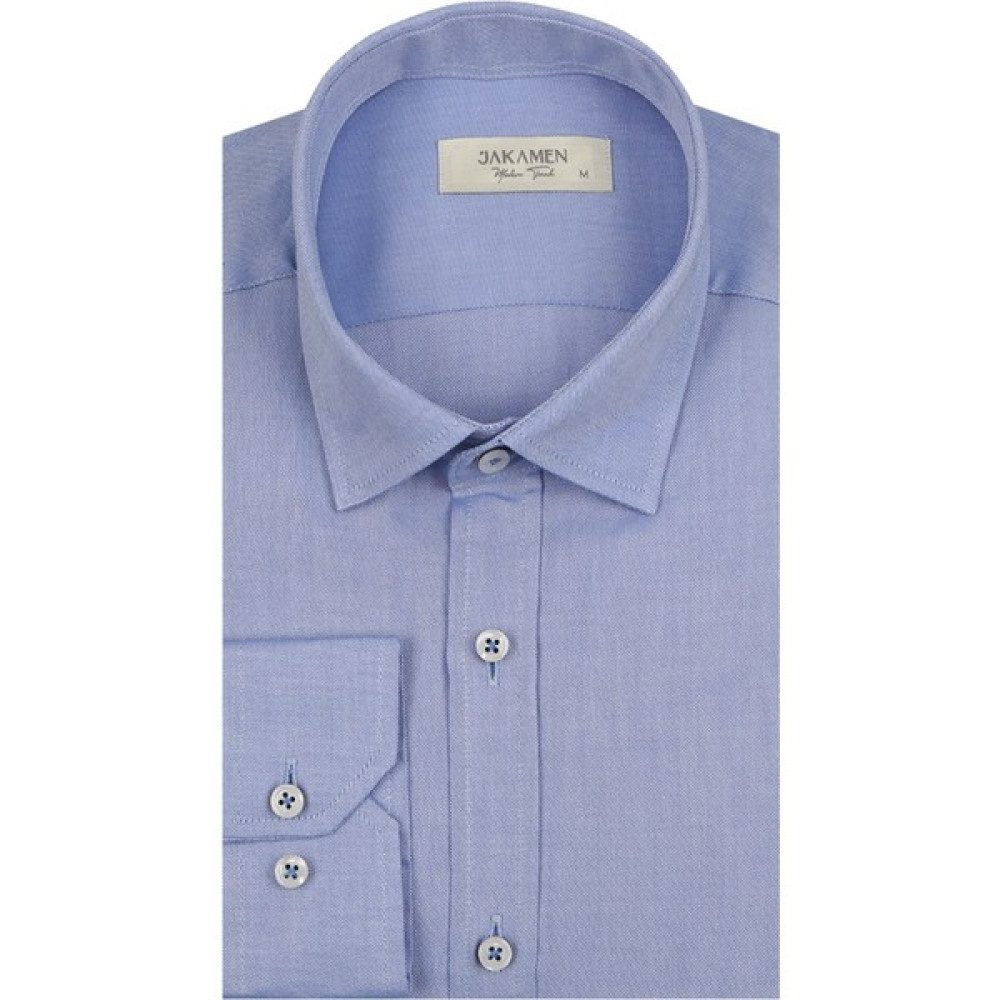 Jakamen Saks Slim Fit Erkek Gömlek Erkek Takım Elbise Fiyatı