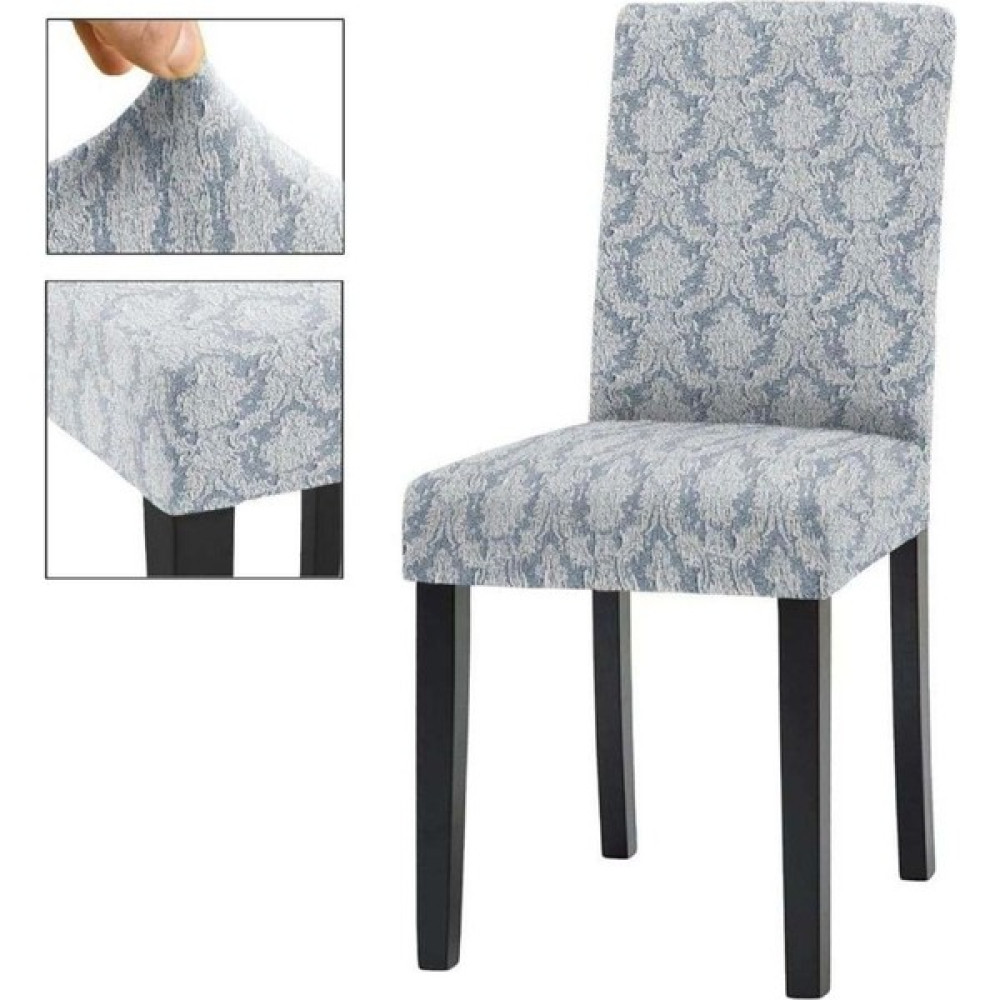 Jakar Kumaş Lastikli Sandalye Kılıfı - 100 x 100 cm - Gri Koltuk & Kanepe Örtüsü Fiyatı