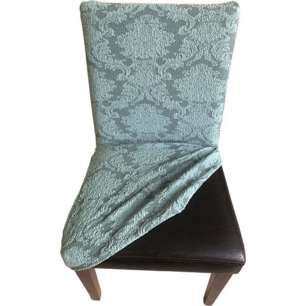 Jakar Kumaş Lastikli Sandalye Kılıfı - 100 x 100 cm - Mint Yeşili Koltuk & Kanepe Örtüsü Fiyatı