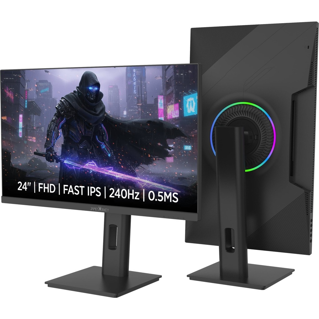 James Donkey Arven A50 24'' 240Hz 0.5ms Fhd Fast IPS Panel Gaming Rgb Pivot Monitör (Sıfır Ölü Piksel Garantili) - 240 Hz - 24 inç Monitör Fiyatı