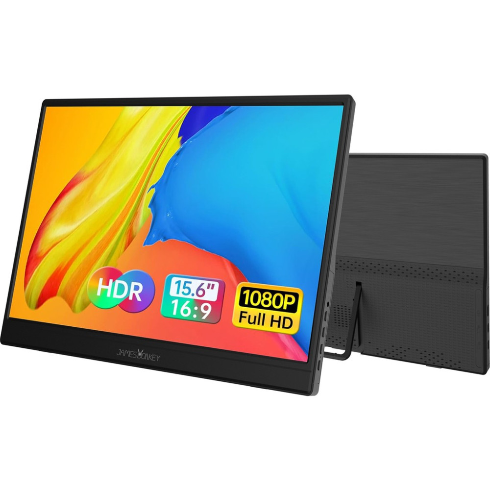 James Donkey JDP15 15,6″ 60Hz Full Hd Taşınabilir IPS Monitör - siyah Monitör Fiyatı