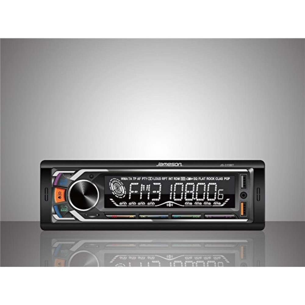 Jameson Garaj Dünyası Jameson JS-315 Bt Oto Teyp Çift Anfi Çıkışlı 4*60W/TELEFONDAN Kontrol/usb/bluetooth/sd/aux Oto Teypleri Fiyatı
