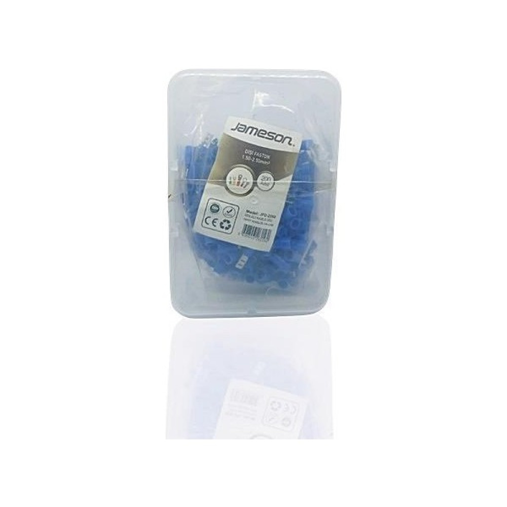 Jameson Jfd-2288 Dişi Faston Tip İzoleli Kablo Ucu (1,5-2,5 Mm - Mavi) (200 Adet ) - Mavi Oto Boyaları Fiyatı