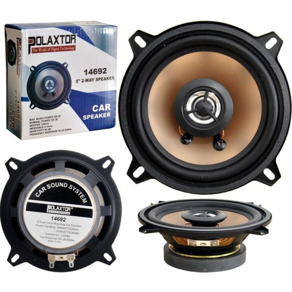 Jameson Oto Hoparlör 13CM 200W 1 Adet Polaxtor PLX-14692 Oto Hoparlörleri & SubWoofer Fiyatı