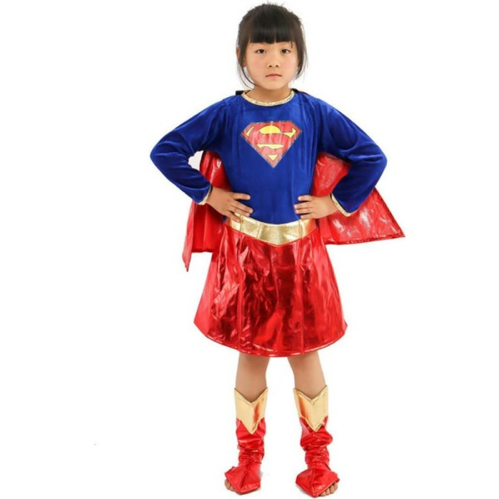 Janae Çocuklar Için Superman Cosplay Kıyafet Kırmızı (Yurt Dışından) - S Oyuncak Fiyatı