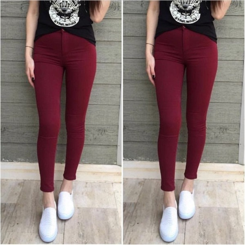 Jane's Gabardin Kumaş Yüksek Bel Pantolon 90CM Bel 38CM Kadın Pantolon Fiyatı