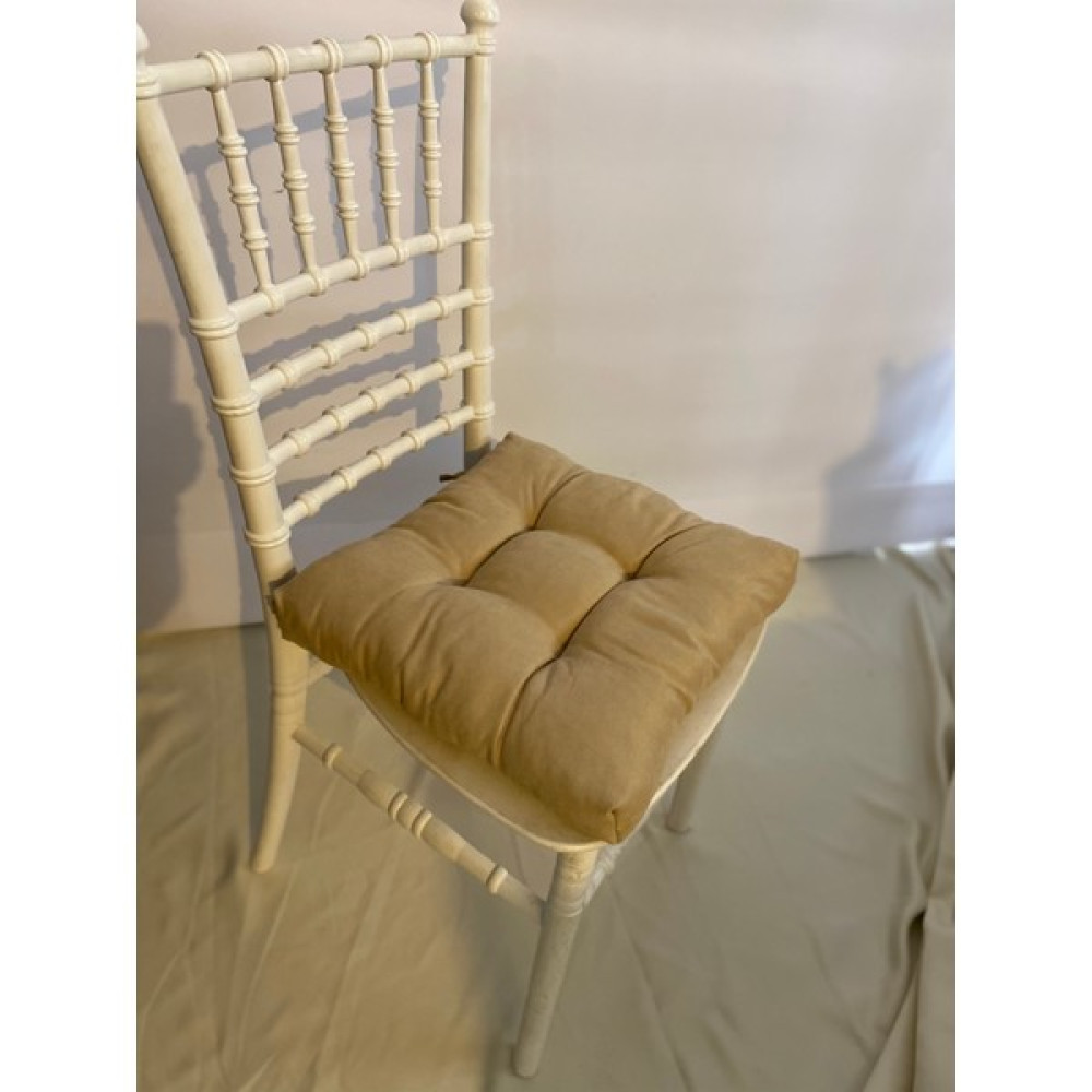 Jangear Sandalye Minderi Pofidik 40×40& Lüx Köşeli Bağcıklı, - 40 x 40 cm - Açık Bej Salon & Oturma Odası Tekstili Fiyatı