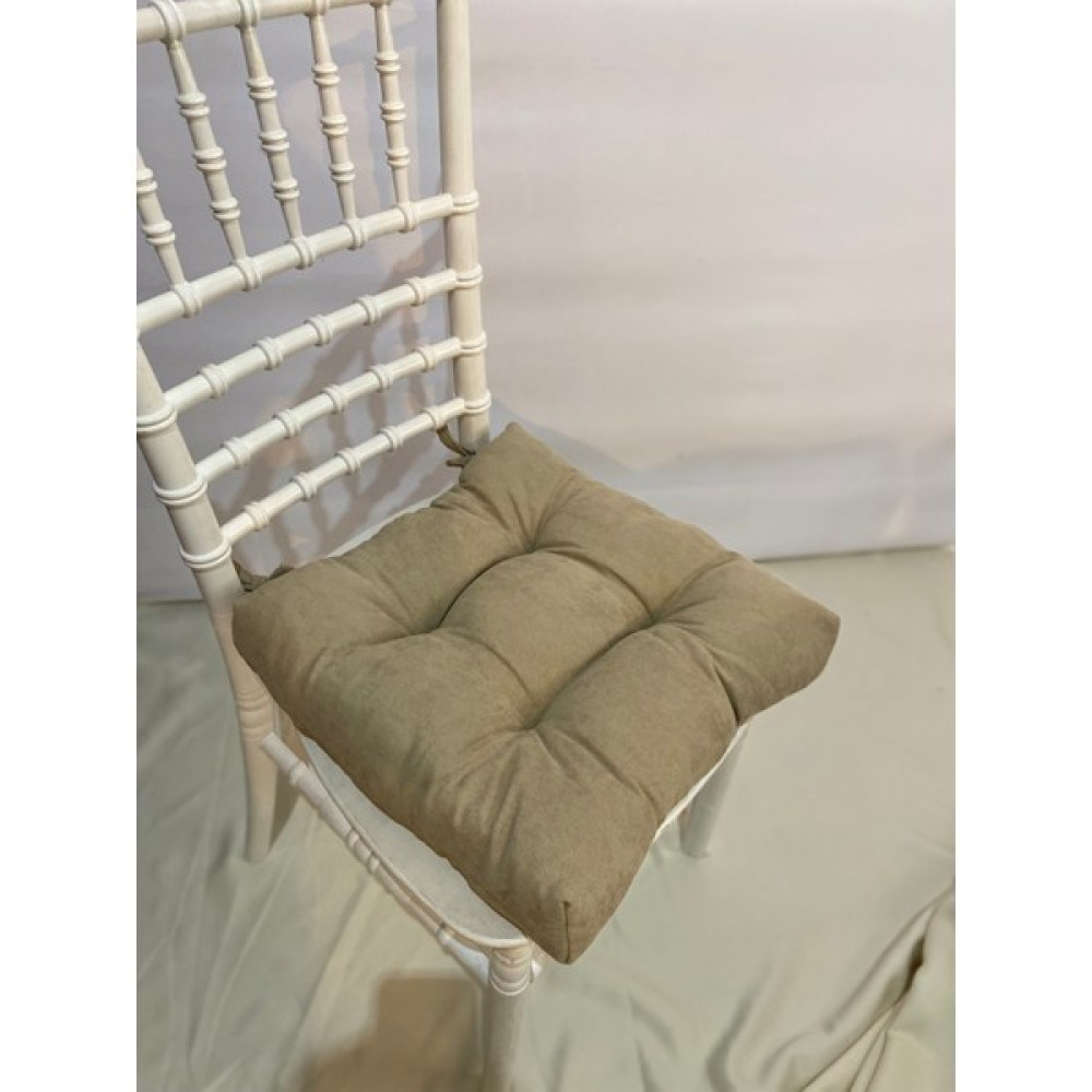 Jangear Sandalye Minderi Pofidik 40×40& Lüx Köşeli Bağcıklı, - 40 x 40 cm - Taş Salon & Oturma Odası Tekstili Fiyatı