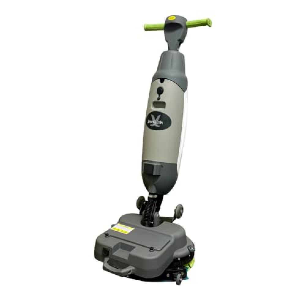 Janilink U-Mop Pro Floor Scrubber 17" Cordless Auto Scrubber with Pads, Lightweight, Rechargeable Battery