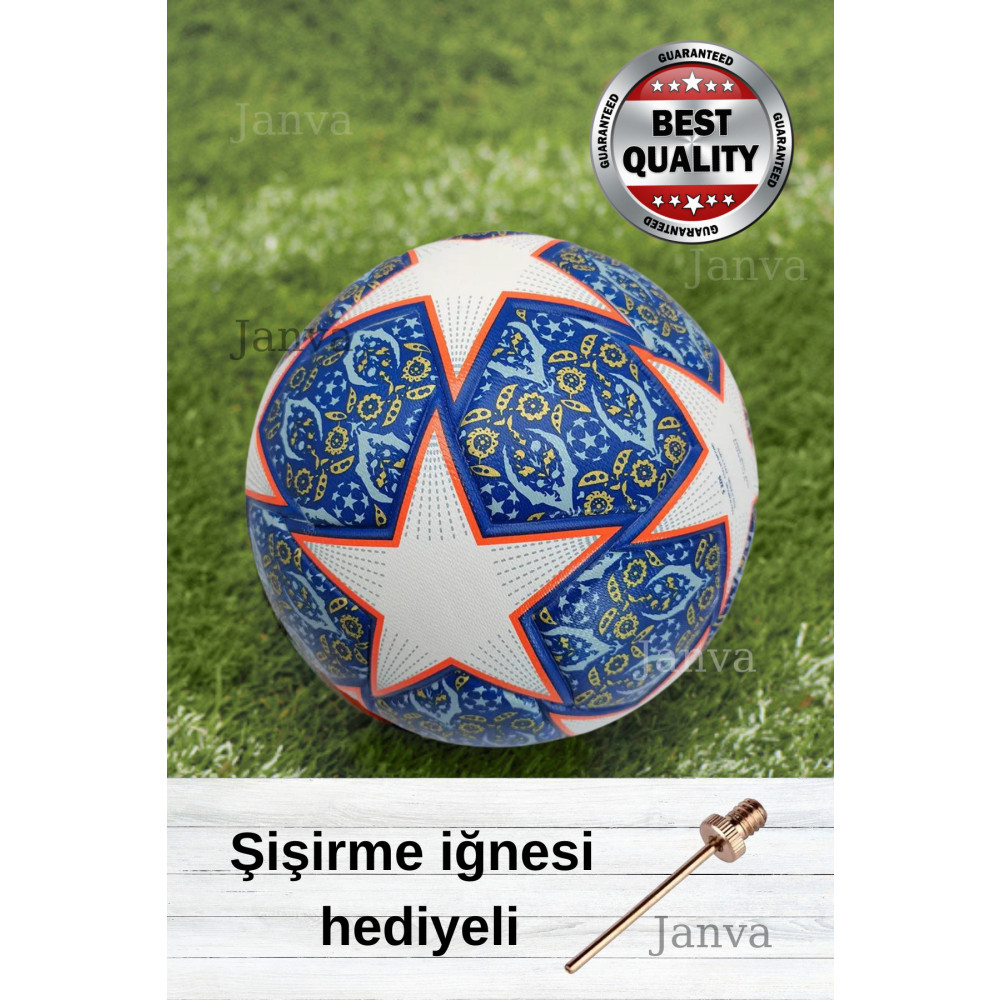Janva Dünya Kupas 1.kalite Profosyonel Futbol Topu Halı Saha Çim Saha Sporcu Top (420 Gram) 5 Numara Toplar Fiyatı