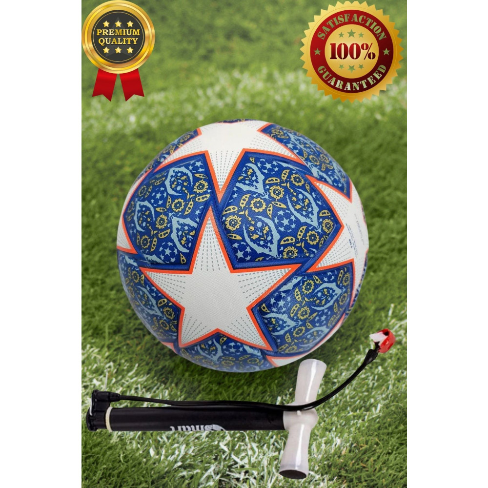 Janva Istanbul Temalı Şampiyonlar Ligi Topu 5 Numara Lazer Kesim 420 gram Kaliteli Futbol Topu Pompa Toplar Fiyatı
