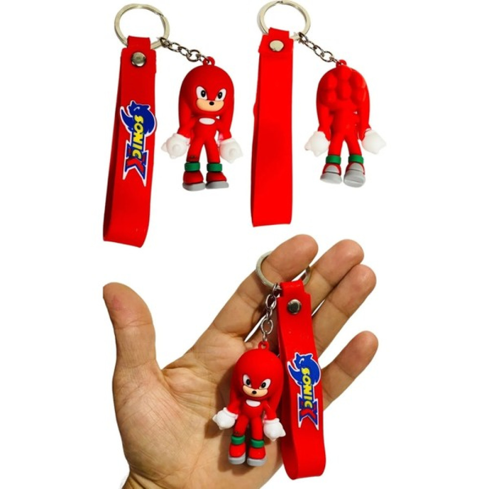 Janva Süper Sonic Knuckles Anahtarlık Okul Çanta Süsü Oyuncak Aksesuar Motorsiklet Kilidi & Alarmı Fiyatı