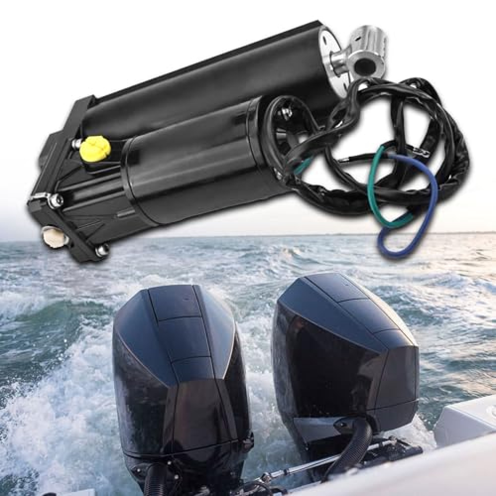 JaoRop 8M0090335 8M0171818 Outboard Power Tilt Trim Assembly Fits For Mercury Outboard F-75 F-80 F-90 F-100 F-115 115HP 2-line 4-stroke
