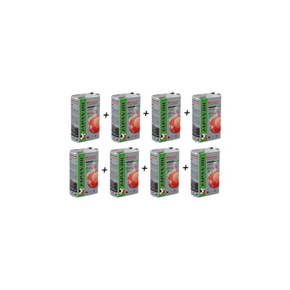 Japan Oil 4T 10W40 Sl/Ma2 Green 1 L Motor Yağı (Üretim Yılı: 2022) 8 Adet Motor Yağı Fiyatı