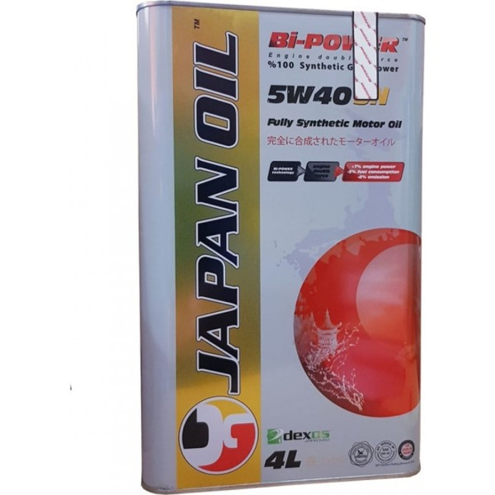 Japan Oil Bi-Power Tam Sentetik Dexos1 5W40 4 Litre Motor Yağı ( Üretim Yılı: 2022 ) Motor Yağı Fiyatı