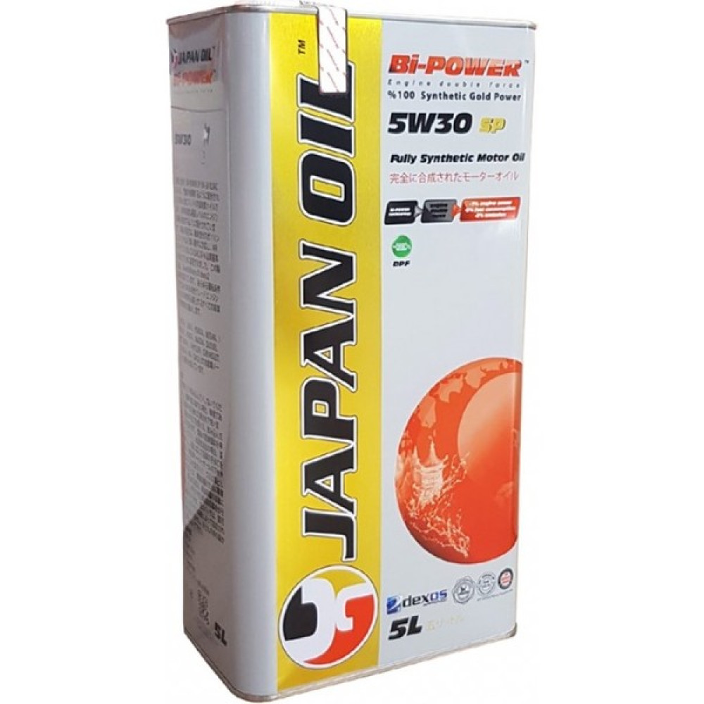Japan Oil Bi-Power Tam Sentetik Dexos2 5W30 5 Litre Motor Yağı (Üretim Yılı: 2023) Motor Yağı Fiyatı