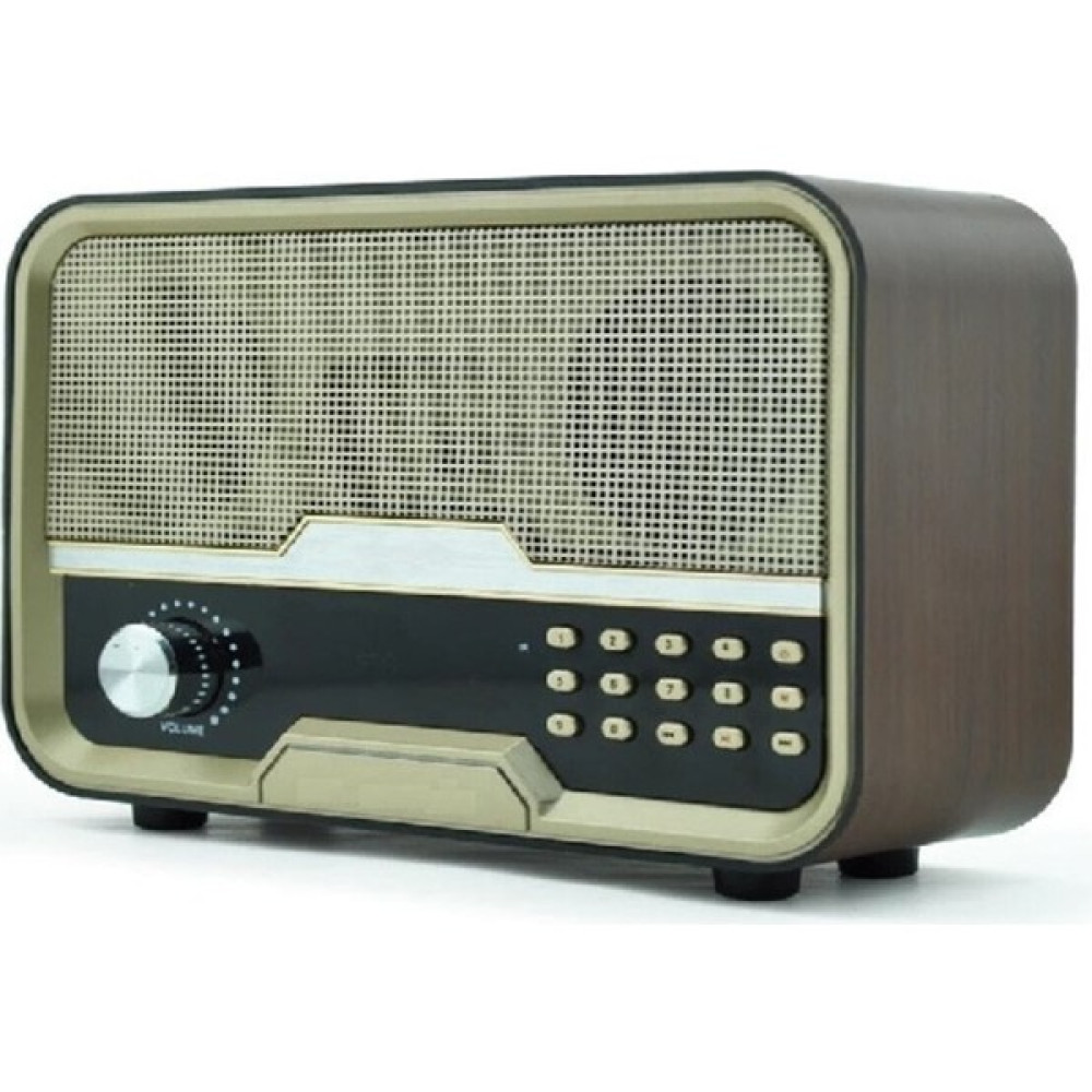 Japanex Eskitme Nostaljik Ahşap Retro Fm Radyo/usb/sd/bluetooth - Açık Kahverengi Alarmlı Saatler & Radyolar Fiyatı