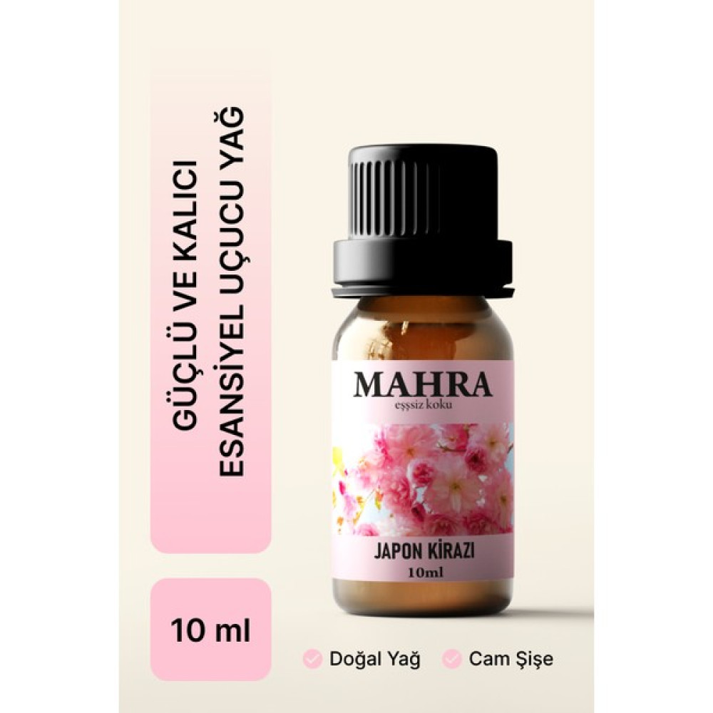 Japon Kirazı Esansiyel Uçucu Koku Yağı Buhurdanlık Yağı Difüzör Esansı Ortam Oda Kokusu 10 ml - 36,5 Oda Kokusu Fiyatı