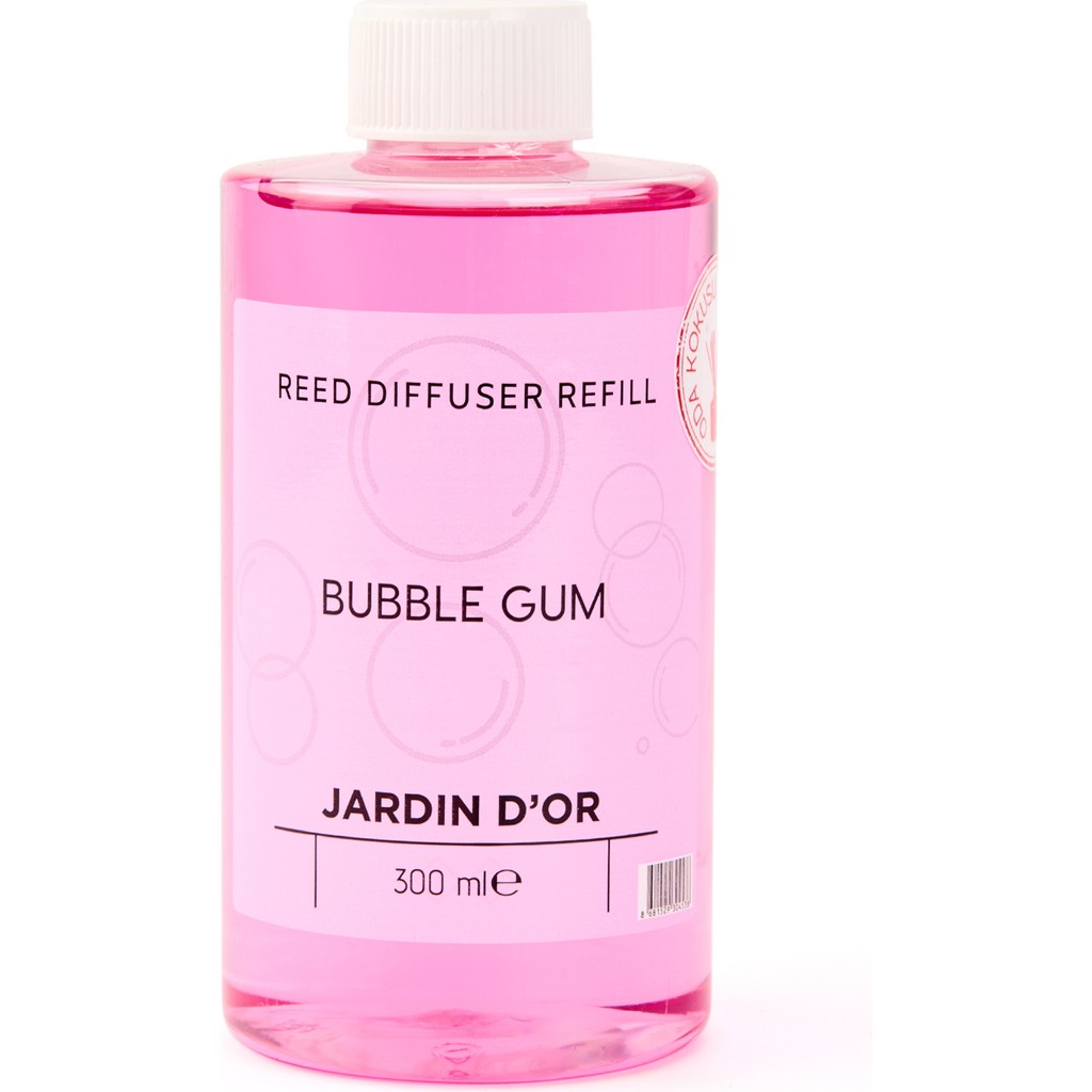 Jardin D'or Dekoratif Bubble Gum Oda Kokusu Yedek Şişe Şeffaf 300 ml Oda Kokusu Fiyatı