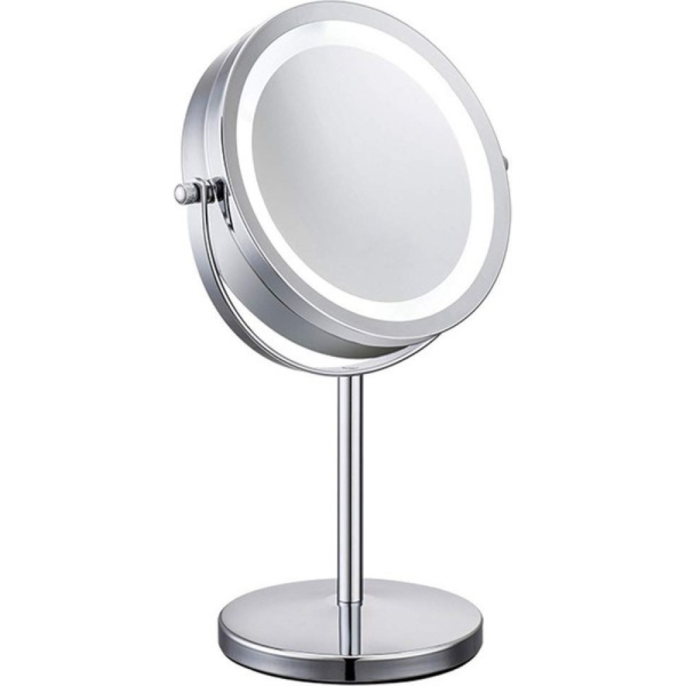 Jarke Lx-Şarj Edilebilir Karartmalı 10X LED Işıklı Masaüstü Makyaj Aynası (Yurt Dışından) - Gümüş Ayna Fiyatı