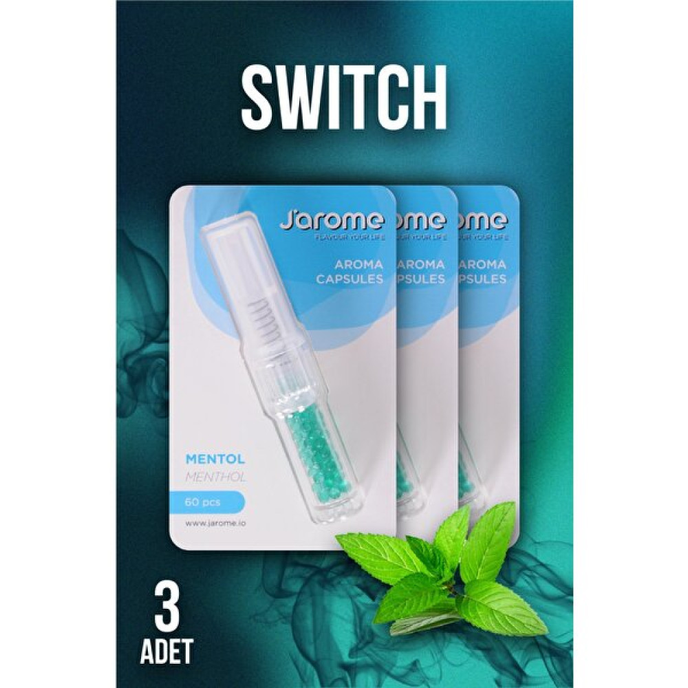Jarome 3 Adet - Mentol Topu Swıtch Aroma Kapsülleri - Fransız Oda Kokusu Fiyatı