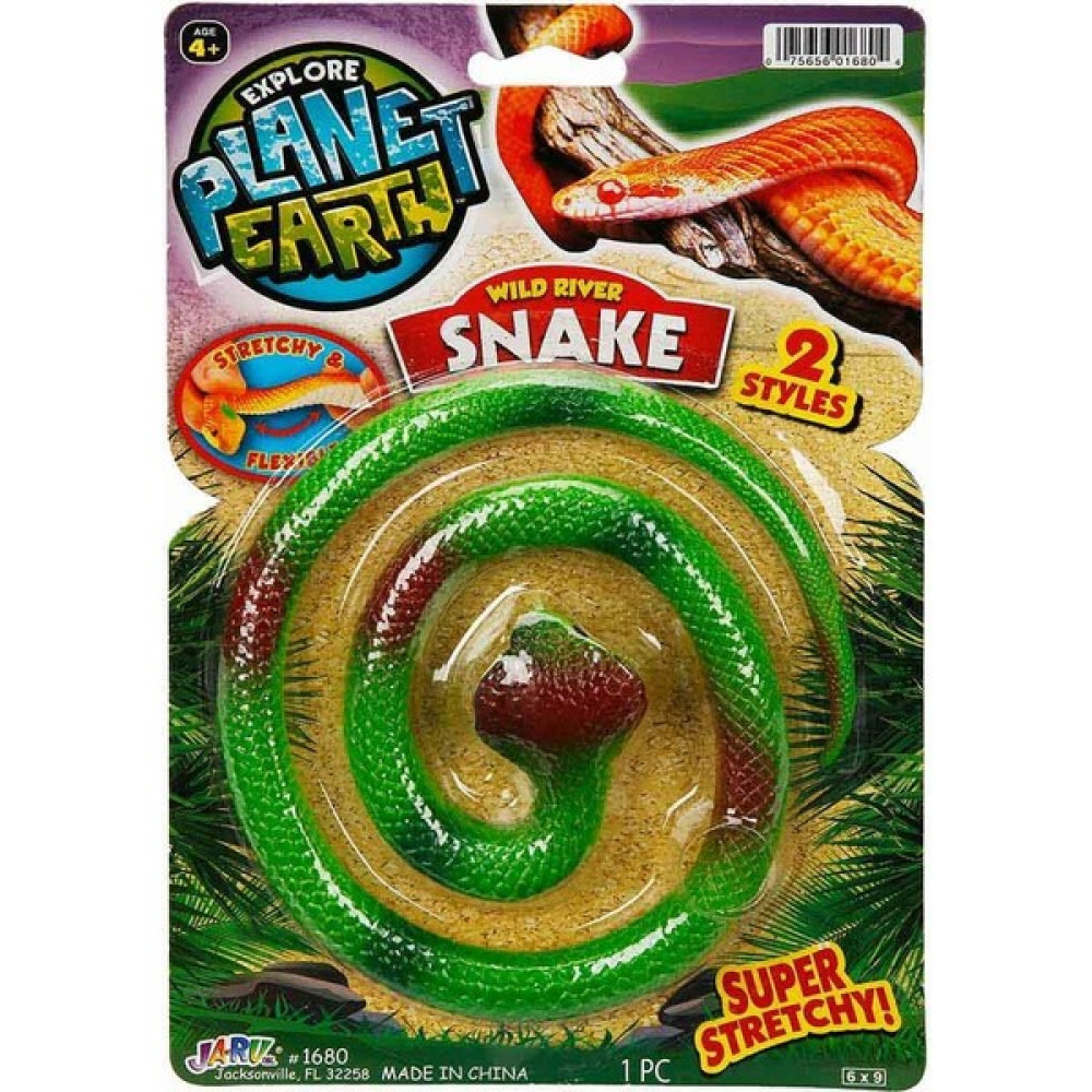 Jaru Planet Earth Esnek Yılan - Yeşil Oyuncak Fiyatı