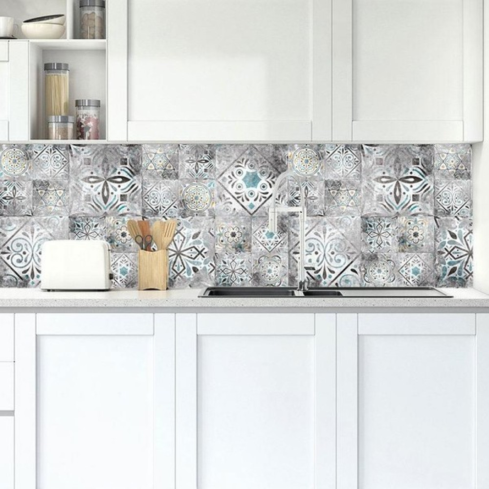 Jasmin2020 Mutfak Tezgah Arası Folyo Kaplama Çizgi Fayans Desen - 60 x 400 cm - Renkli Yapı Kimyasalları & Yapıştırıcılar Fiyatı