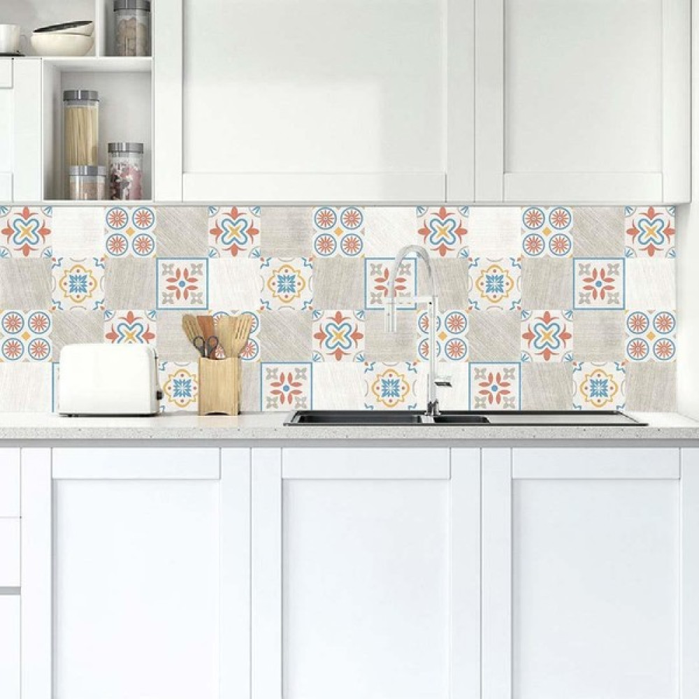 Jasmin2020 Mutfak Tezgah Arası Folyo Kaplama Çizim Desen 2. Model - 60 x 100 cm - Renkli Yapı Kimyasalları & Yapıştırıcılar Fiyatı