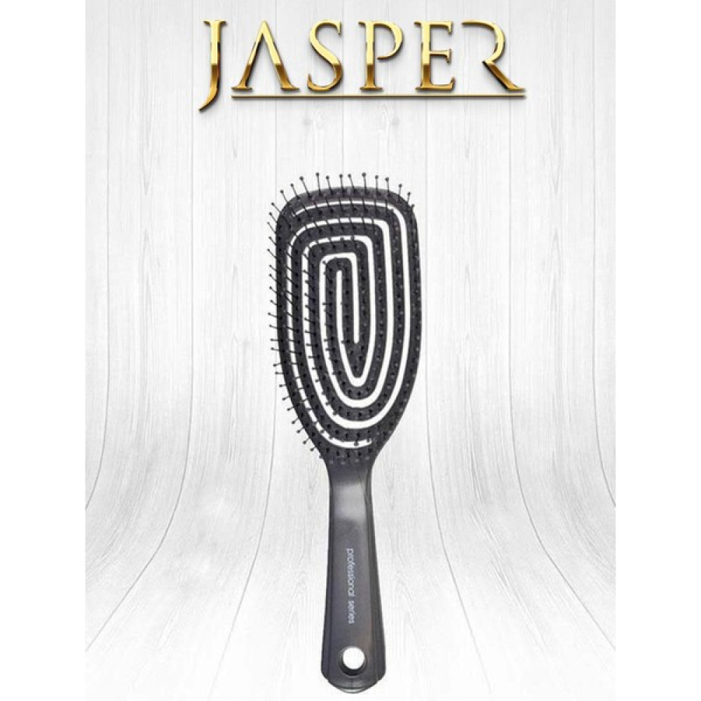 Jasper Pro Üç Boyutlu Gri Saç Masaj Fırçası Oval Saç Tarağı Saç Fırçası ve Tarağı Fiyatı