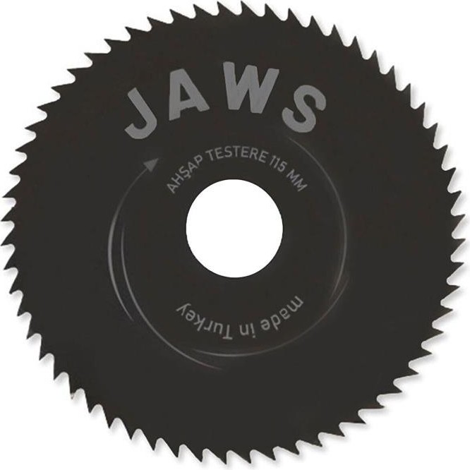 Jaws JAT115 Ahşap Testere Ağaç Kesme Diski 115MM 60 Diş - Siyah Diğer Fiyatı