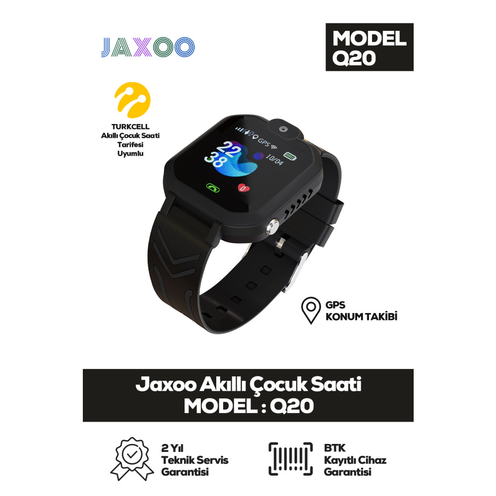 JAXOO Çocuk Konum Takipli Sim Kart Girişli Lbs Ve Sos Özellikli Akıllı Saat Akıllı Çocuk Saati Fiyatı